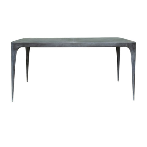 CAST Rectangular Dining Table Metal Top