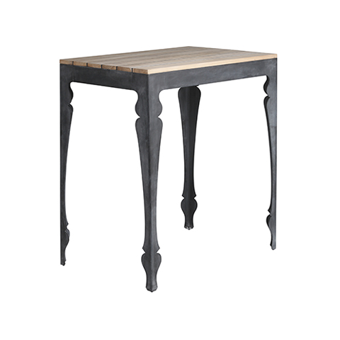 Louis Hybrid Zinc Bar Table