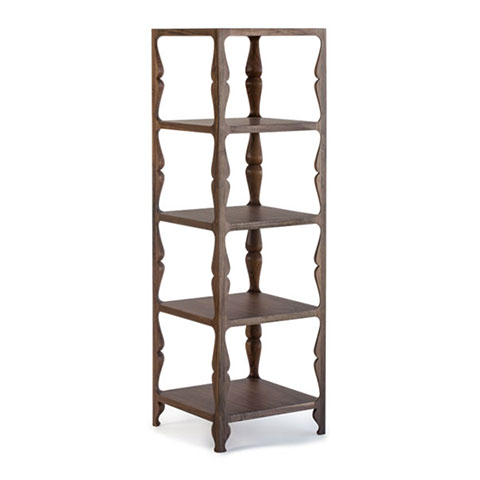 Louis Etagere Solid Wood