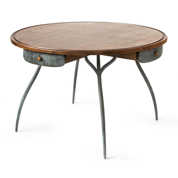 Talon Round Card Table and Dining Table